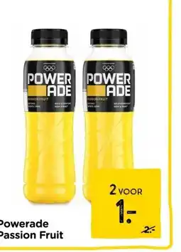 Xenos Powerade Passion Fruit aanbieding