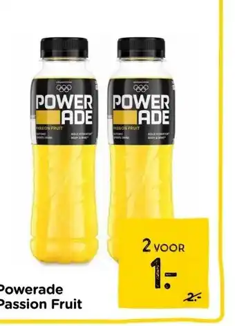 Xenos Powerade Passion Fruit aanbieding