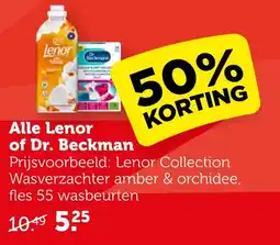 CoopCompact Alle Lenor of Dr. Beckman aanbieding