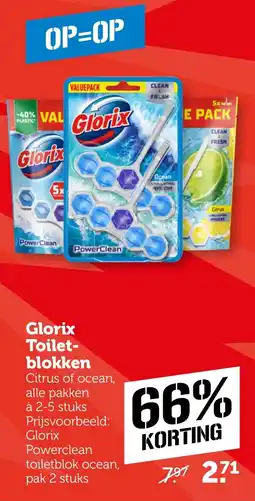 CoopCompact Glorix Toilet blokken aanbieding