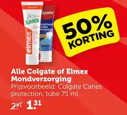 CoopCompact Alle Colgate of Elmex Mondverzorging aanbieding