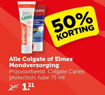 CoopCompact Alle Colgate of Elmex Mondverzorging aanbieding