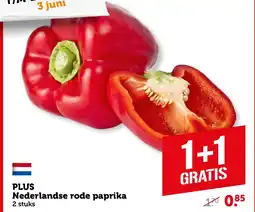 CoopCompact PLUS Nederlandse rode paprika aanbieding