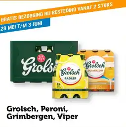 CoopCompact Grolsch, Peroni, Grimbergen, Viper aanbieding