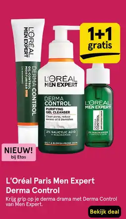 Etos L'Oréal Paris Men Expert Derma Control aanbieding