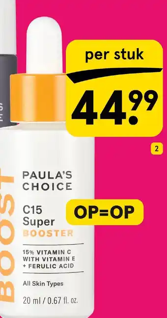 Etos C15 Intensive Serum VC Radiance Repair Original aanbieding