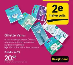 Etos Gillette Venus aanbieding