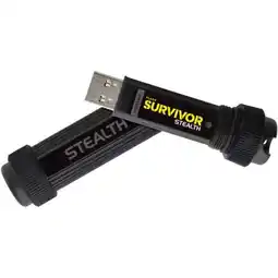 Alternate Corsair Flash Survivor Stealth 1 TB usb-stick Zwart, CMFSS3B-1TB, USB 3.0 aanbieding