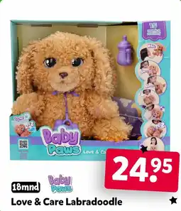 Intertoys Love & Care Labradoodle aanbieding
