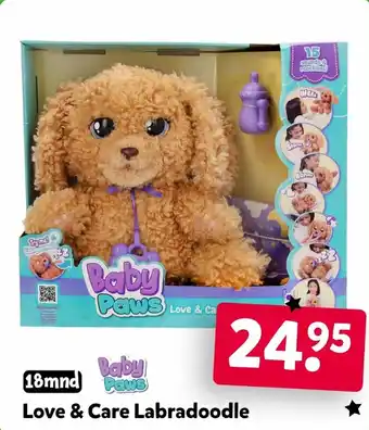 Intertoys Love & Care Labradoodle aanbieding
