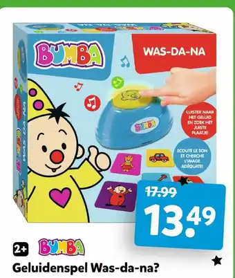 Intertoys Geluidenspel Was-da-na? aanbieding