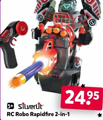 Intertoys RC Robo Rapidfire 2 in 1 aanbieding