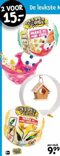Intertoys Mini Verse Make It Food aanbieding