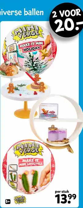 Intertoys MINI VERSE MAKE IT MINI HOLIDAY aanbieding