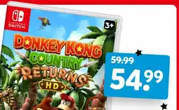 Intertoys DONKEY KONG COUNTRY  RETURNS aanbieding