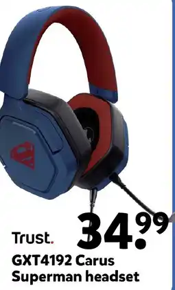 Intertoys Trust. GXT4192 Carus Superman headset aanbieding