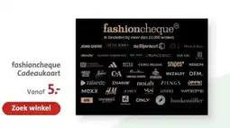 Bruna fashioncheque Cadeaukaart aanbieding