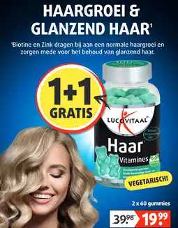 Lucovitaal HAARGROEI & GLANZEND HAAR aanbieding