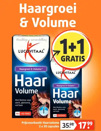 Lucovitaal Haarvolume aanbieding