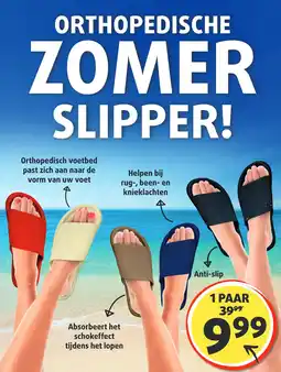 Lucovitaal ORTHOPEDISCHE ZOMER SLIPPER! aanbieding