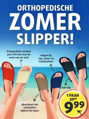 Lucovitaal ORTHOPEDISCHE ZOMER SLIPPER! aanbieding