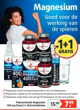 Lucovitaal Magnesium aanbieding
