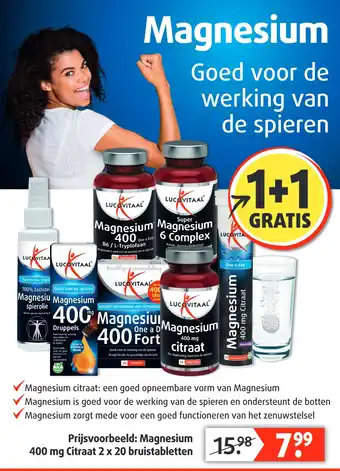 Lucovitaal Magnesium aanbieding
