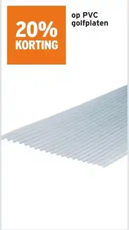 GAMMA op PVC golfplaten aanbieding