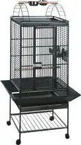 Bol.com Flamingo Papegaaienkooi Pico - Antraciet - 83 x 78 x 164 cm aanbieding