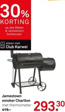 Karwei Jamestown smoker Charlton aanbieding