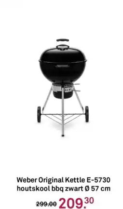 Karwei Weber Original Kettle E-5730 houtskool bbq zwart aanbieding