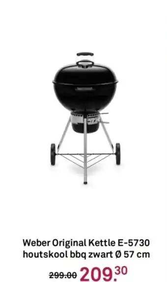Karwei Weber Original Kettle E-5730 houtskool bbq zwart aanbieding