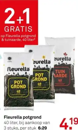 Karwei Fleurella potgrond aanbieding