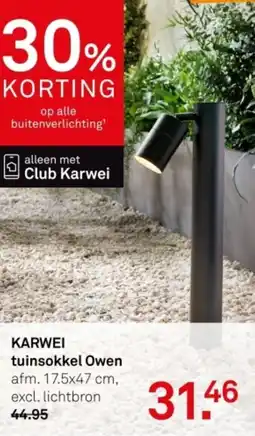 Karwei KARWEI tuinsokkel Owen aanbieding