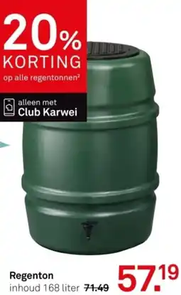 Karwei Regenton aanbieding