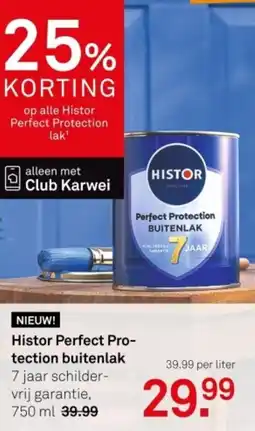 Karwei Histor Perfect Protection buitenlak aanbieding