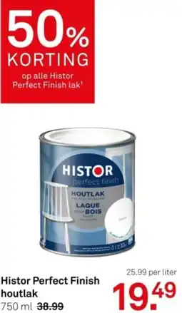 Karwei Histor Perfect Finish houtlak aanbieding