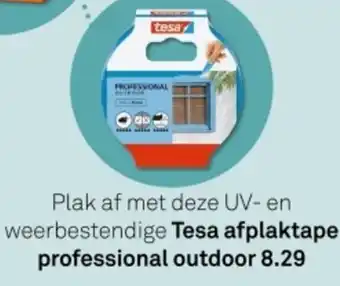 Karwei Tesa afplaktape professional outdoor aanbieding