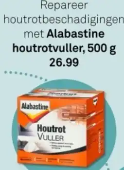 Karwei Alabastine houtrotvuller aanbieding