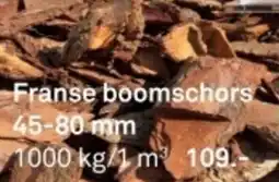 Karwei Franse boomschors aanbieding