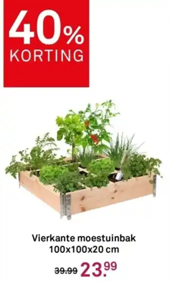 Karwei Vierkante moestuinbak aanbieding