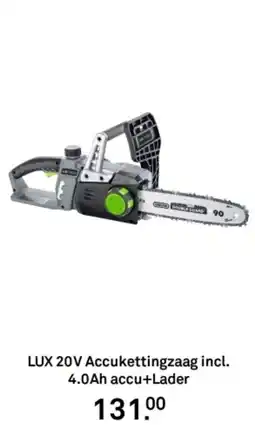 Karwei LUX 20V Accukettingzaag aanbieding