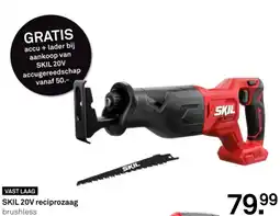 Karwei SKIL 20V reciprozaag aanbieding