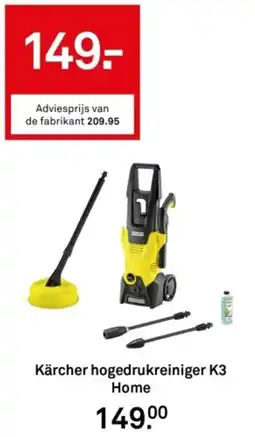 Karwei Kärcher hogedrukreiniger K3 Home aanbieding