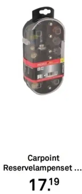 Karwei Carpoint Reservelampenset aanbieding