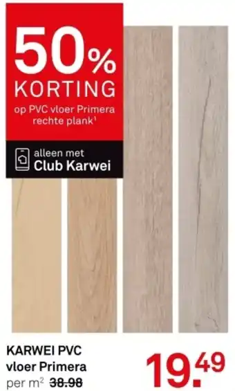 Karwei KARWEI PVC vloer Primera aanbieding