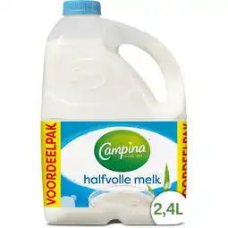 Albert Heijn Campina Halfvolle melk voordeelpak aanbieding