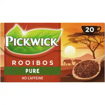 Albert Heijn Pickwick 100% rooibos pure aanbieding
