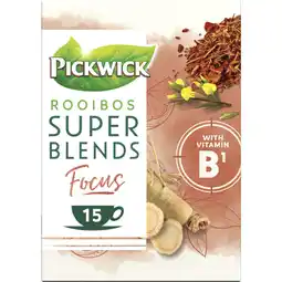 Albert Heijn Pickwick Rooibos super blends focus aanbieding