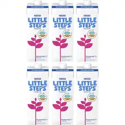 Albert Heijn Nestlé Little steps peutermelk 3+ 6-pack aanbieding